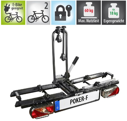 Eufab poker f - eufab, fahrradträger
